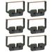 PrinterDash Compatible Replacement for Victor 600/800 Black/Red P.O.S. Printer Ribbons (6/PK) (7011BR)