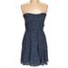 American Eagle Outfitters Dresses | American Eagle Outfitters Strapless Dress-Nwt | Color: Blue/Pink | Size: 10