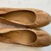 J. Crew Shoes | J Crew Factory Anya Suede Ballet Flats Size 8.5 | Color: Tan | Size: 8.5