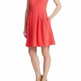 Jessica Simpson Dresses | Jessica Simpson Size 12 Coral Fit & Flare Dress | Color: Orange/Pink | Size: 12