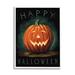 Stupell Industries Happy Halloween - Painting Wood in Brown | 20 H x 16 W x 1.5 D in | Wayfair ae-709_wfr_16x20
