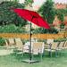 Arlmont & Co. Maturin 9 Ft Outdoor Patio & Table Umbrella w/ Tilt in Red | 95 H x 108 W x 108 D in | Wayfair EA6B231D7FE144F9BC312B266FAED208