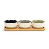 Orren Ellis Khem 4 Piece Cereal Bowl Set Ceramic/Earthenware/Stoneware in Green | 5 H in | Wayfair 472EA1CDFB84483190A16E7DD585716D
