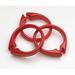 Latitude Run® Jamarl Shower Curtain Hooks Plastic in Red | 2 H x 2 W x 0.25 D in | Wayfair E5A40C26CF634AC29CD216E78DC48B76