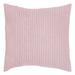 Latitude Run® Mikkia 100% Cotton Machine Washable Stripe Pattern Pillow Sham 100% Cotton in Pink/Indigo | 26 H x 26 W in | Wayfair