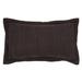 Latitude Run® Mikkia 100% Cotton Machine Washable Stripe Pattern Pillow Sham 100% Cotton in Brown | 20 H x 36 W in | Wayfair