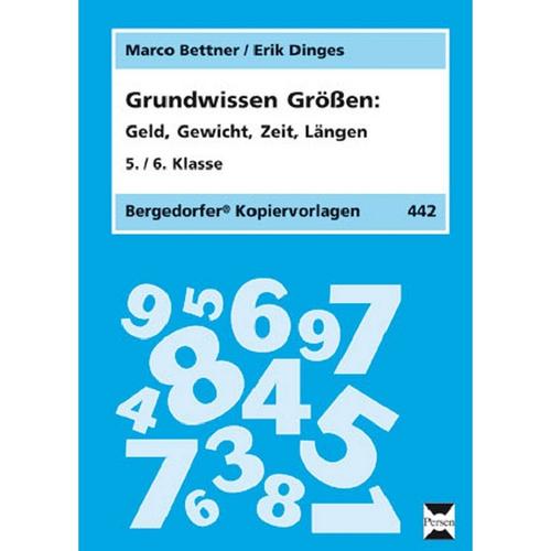 Grundwissen / Grundwissen Größen - Marco Bettner, Erik Dinges, Loseblatt