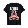 Rollschuhe Roller Girl Roller Skates Rollschuh Mädchen T-Shirt