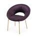 Pincay Modern Glam Velvet Accent Chair by Christopher Knight Home