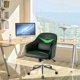 Costway Office Chair Task Desk Swivel Adjustable Height w/ Massage