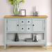 Retro Style Buffet Sideboard Wood Console Table