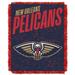 NBA 019 Pelicans Headliner Jacquard Throw