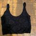 Brandy Melville Tops | Brand Melville Black Lace Tank. | Color: Black | Size: S