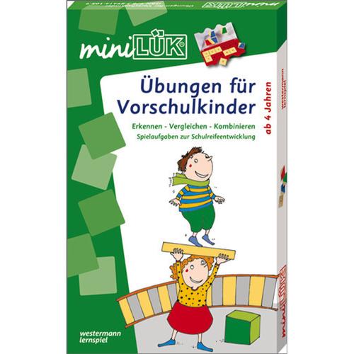 "Minilük-Set ""Übungen Für Vorschulkinder"", Kartoniert (TB)"