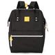 Himawari Laptop Backpack Travel Backpack With USB Charging Port Large Diaper Bag Doctor Bag School Backpack for Women&Men (1881-Black）