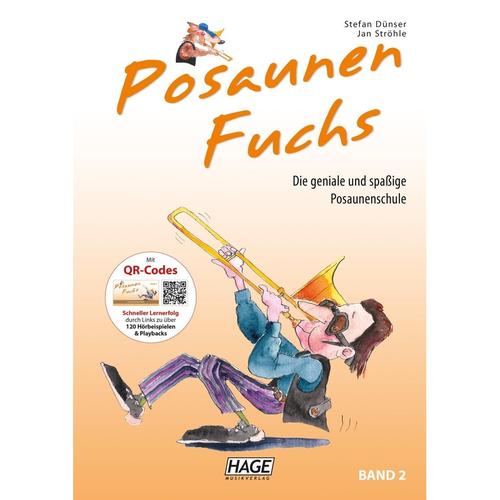 Posaunen Fuchs, Band 2 - Posaunenschule - Stefan Dünser, Jan Ströhle, Kartoniert (TB)