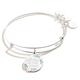 Alex and Ani Color Infusion Mother of The Bride Bangle Shiny Silver One Size