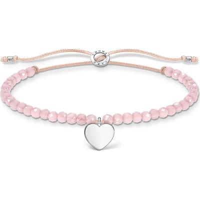 Thomas Sabo - Armband 925er Silber, Perlon/Nylon Armbänder & Armreife 1 ct Damen