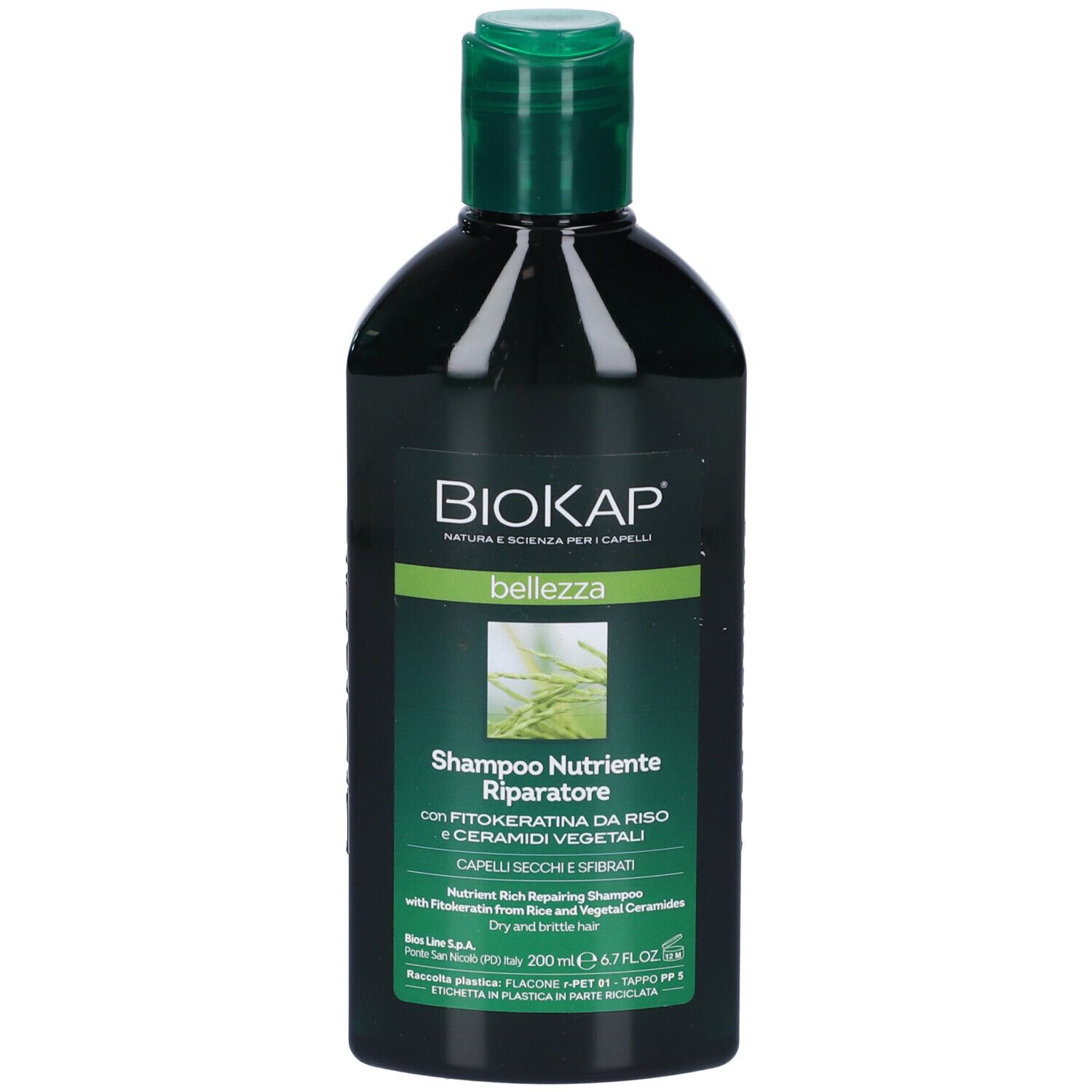 BIOS LINE BioKap Shampoo Nutriente Riparatore 200 ml