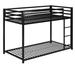 Porch & Den Wilkesboro Metal Twin Over Twin Bunk Bed