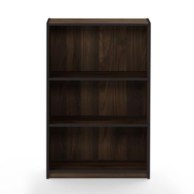 Den Astor Adjustable Shelf Bookcase, Franklin 5 Shelf Narrow Bookcase