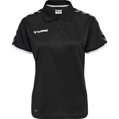 HUMMEL Damen Polo AUTHENTIC FUNCTIONAL, Größe XXL in Schwarz