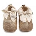 Baby Girls Breathable Anti-Slip Glitter Princess Shoes Toddler Soft Soled Walking Shoes