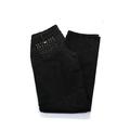 Pre-ownedFerre Jeans Womens Jeweled Waist Straight Leg Jeans Black Cotton Size 26