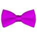 Men's Bow Tie Solid Color Wedding Ties Adjustable Pre-Tied Formal Tuxedo Bowties