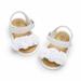 Baby Girls Floral Sandals Soft Sole Anti-slip Sparkle Shoes Prewalker Crib Shoes
