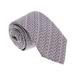 Missoni U5299 Purple/Silver Check 100% Silk Tie