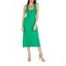 24/7 Comfort Apparel Women's Scoop Neck Maxi Dress with Racerback Detail