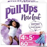 Pull-Ups New Leaf Girls' Potty Training Pants, 4T-5T, 60 Ct, 1 pack