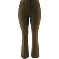 Isaac Mizrahi 24/7 Stretch Bootcut Fly Front Pants Women's A266914