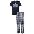 Toronto Maple Leafs NHL Medalist Men's T-shirt & Flannel Pajama Pants Sleep Set