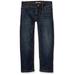 Tommy Hilfiger Boys' Adaptive Jeans Relaxed Fit with Adjustable Waist and Magnetic Buttons, auburn Wash 12