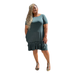 The Plus Size Litta Hunter Green Dress