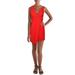 B. Darlin Womens Surplice Wrap Mini Dress