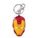 Iron Man Classic Face Color Pewter Keyring, Attached to a keyring By Marvel