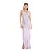 Riviera Sun Tie Dye Braided Strap Long Dresses 25003 (Medium, Grey Pink White Tie Dye)