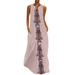 Womens Summer Plus Size Sleeveless Maxi Dress Casual Pockets Baggy Loose Sundress