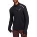 Nike Men's Element Ã‚Â½ Zip Mock Neck Running Long Sleeve Shirt 3.0