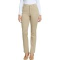 Gloria Vanderbilt Womens Amanda Classic Denim Jeans 14 Short Perfect khaki beige