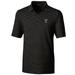 Texas Tech Red Raiders Cutter & Buck Big & Tall Forge Pencil Stripe Polo - Black