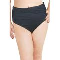 Lauren Ralph Lauren Womens Plus Shirred Bikini Swim Bottom Separates