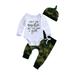 Frecoccialo Baby Clothing Infant Kids Baby Boy Girl Solid Ribbed Outfits Long Sleeve T-shirts Tops,Pants 2pcsSpring Autumn Newborn Set