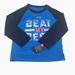 Under Armour Little Boys Long Sleeve Top T-Shirt Blue Navy Size 4