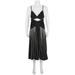 Proenza Schouler Mesh-Paneled Pleated Dress, Brand Size 0