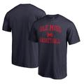 Ole Miss Rebels Fanatics Branded In Bounds T-Shirt - Navy