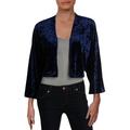 Lauren Ralph Lauren Womens Balvino Velvet Metallic Shrug